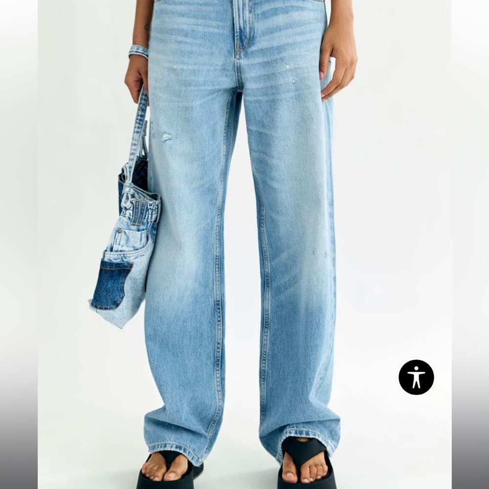 Zara 90’s Wide Leg Jeans
